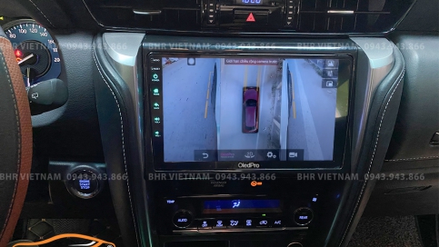 Màn hình DVD Android liền camera 360 xe Toyota Fortuner 2017 - nay | Oled Pro X5S 